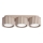 AURA spotlight 3xGX53/10W/230V taupe