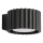 AURA Wall Light 1x GX53/10W/230V, Black