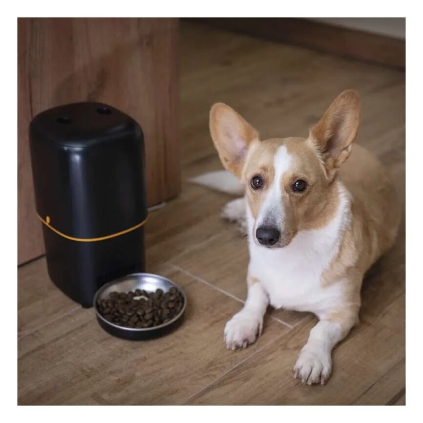 Automatic feed dispenser 4 l/5V/3xD black Wi-Fi