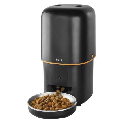 Automatic feed dispenser 4 l/5V/3xD black Wi-Fi