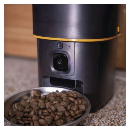 Automatic feed dispenser with a microphone and camera 4l/5V/3xD Wi-Fi