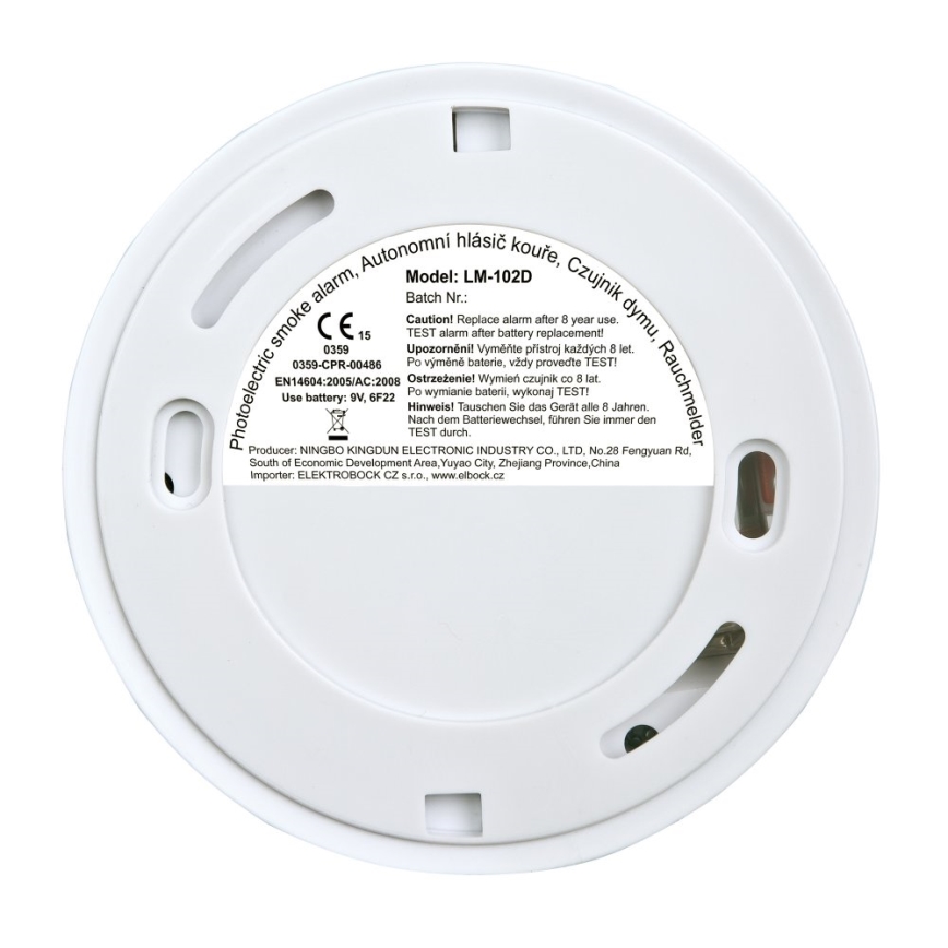 Autonomous smoke detector LM-102D photoelectric