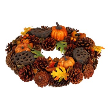 Autumn wreath HALLOWEEN d. 35 cm