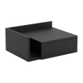 AVA Bedside Table 40 x 32 cm, Black