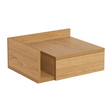 AVA Bedside Table 40 x 32 cm, Oak