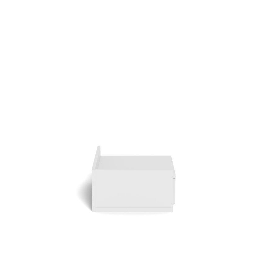 AVA Bedside Table, 40 x 32 cm, White