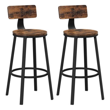 AVEN Bar Stool Brown/Black