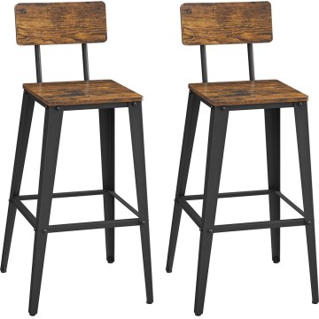 AVEN Bar Stool Brown/Black