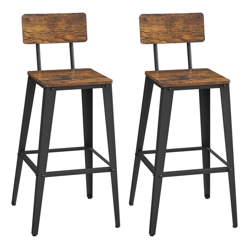 AVEN Bar Stool Brown/Black
