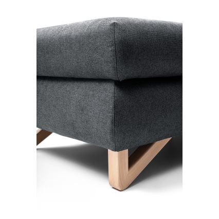 AVESTA Ottoman 63x95 cm Anthracite