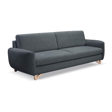 AVESTA Three-Seater Sofa in Anthracite