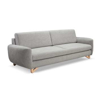 AVESTA three-seater sofa in gray