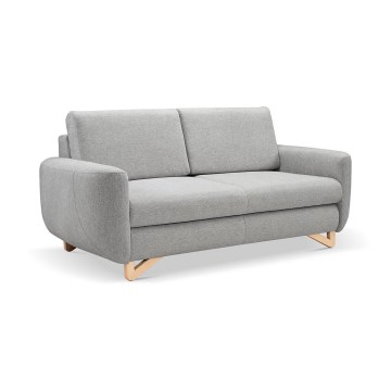 AVESTA two-seater sofa, grey