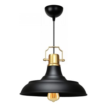 AYD Pendant Light 1xE27/40W/230V Black/Gold