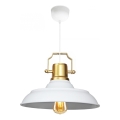 AYD Pendant Light 1xE27/40W/230V White/Gold