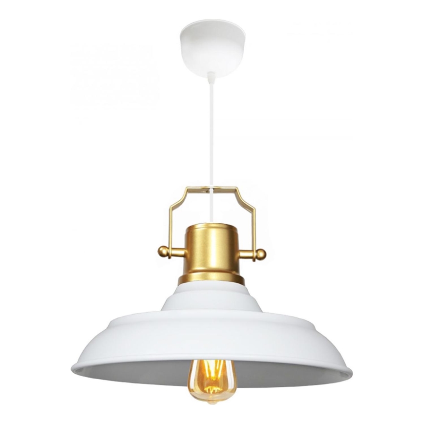 AYD Pendant Light 1xE27/40W/230V White/Gold
