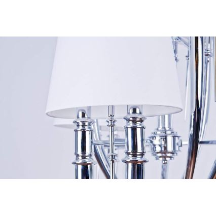 Azzardo AZ0028 - Chandelier on a string DIABLO 6xE14/11W/230V white