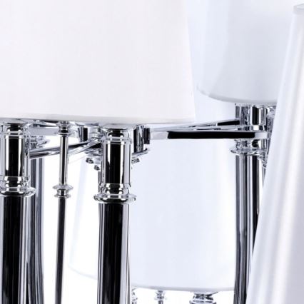 Azzardo AZ0173 - Chandelier on a chain DIABLO 12xE14/11W/230V white