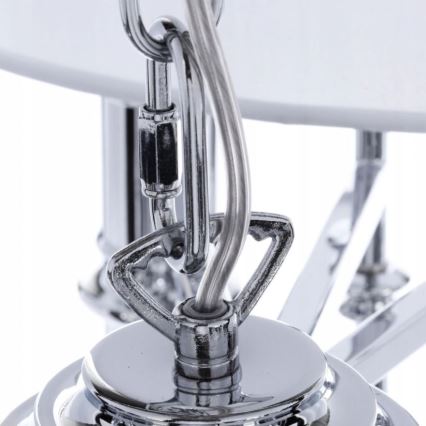Azzardo AZ0173 - Chandelier on a chain DIABLO 12xE14/11W/230V white