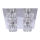 Azzardo AZ0492 - Ceiling light RUBIC 4xG9/40W/230V