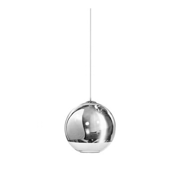 Azzardo AZ0732 - Chandelier on a string SILVER 1xE27/60W/230V