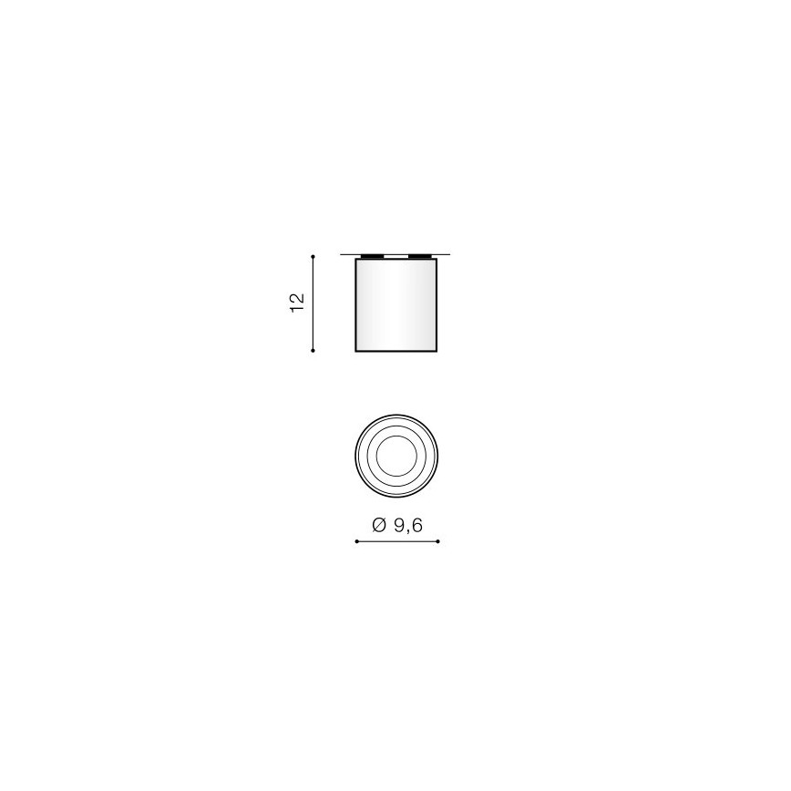 Azzardo AZ0779 - Ceiling light BROSS 1xGU10/50W/230V