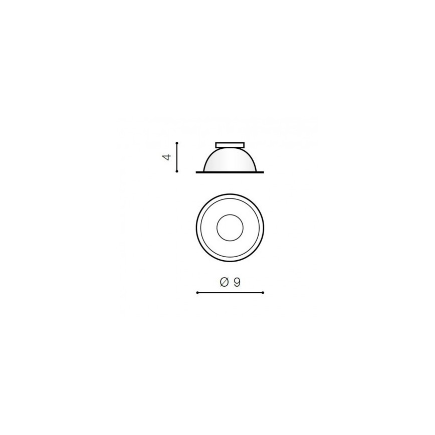 Azzardo AZ0821 - Frame for recessed light REMO