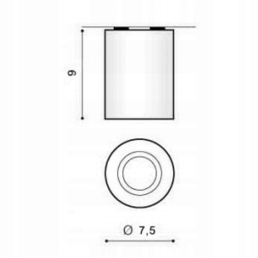 Azzardo AZ1054 - Ceiling light BORIS 1xGU10/50W/230V