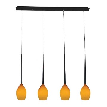 Azzardo AZ1227 - Chandelier on a string IZZA 4xE14/40W/230V
