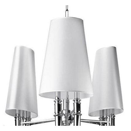 Azzardo AZ1232 - Chandelier on a chain DIABLO 6xE14/11W/230V white