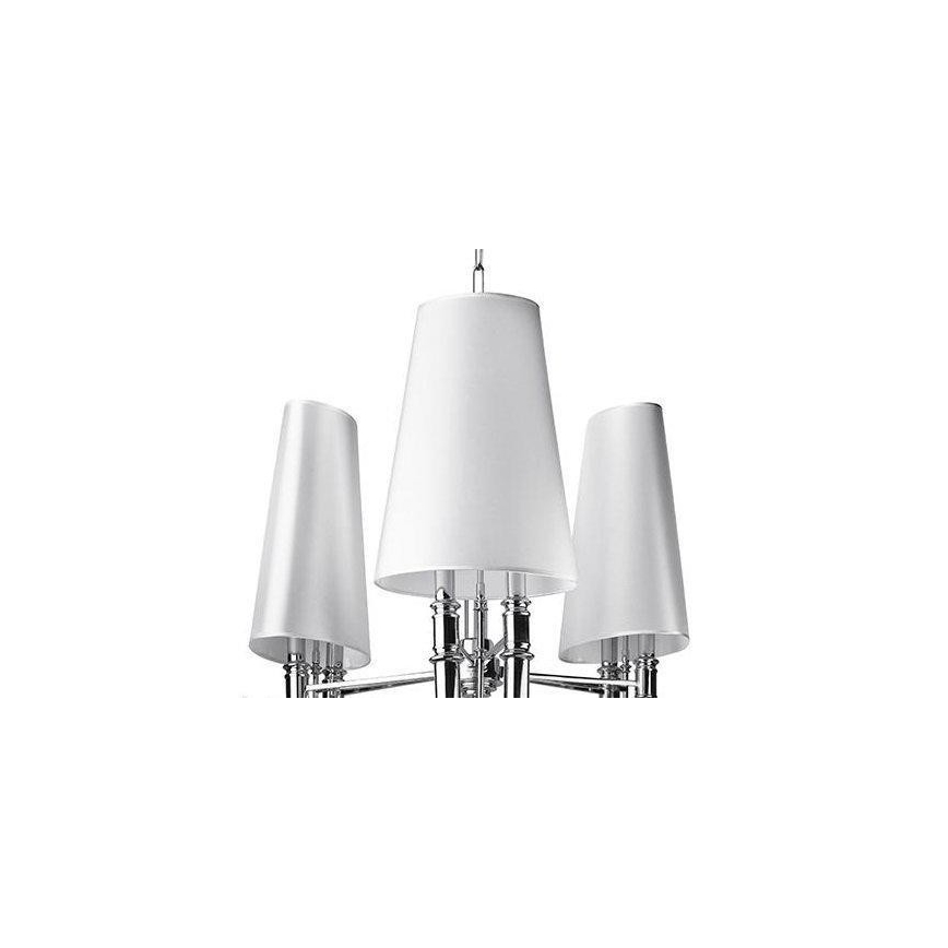 Azzardo AZ1232 - Chandelier on a chain DIABLO 6xE14/11W/230V white