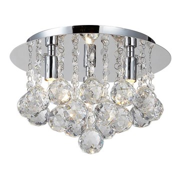 Azzardo AZ1285 - Crystal ceiling light BOLLA 3xG9/40W/230V