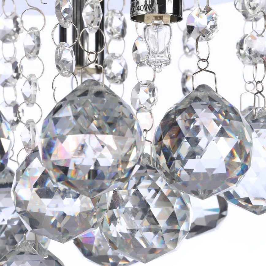 Azzardo AZ1285 - Crystal ceiling light BOLLA 3xG9/40W/230V