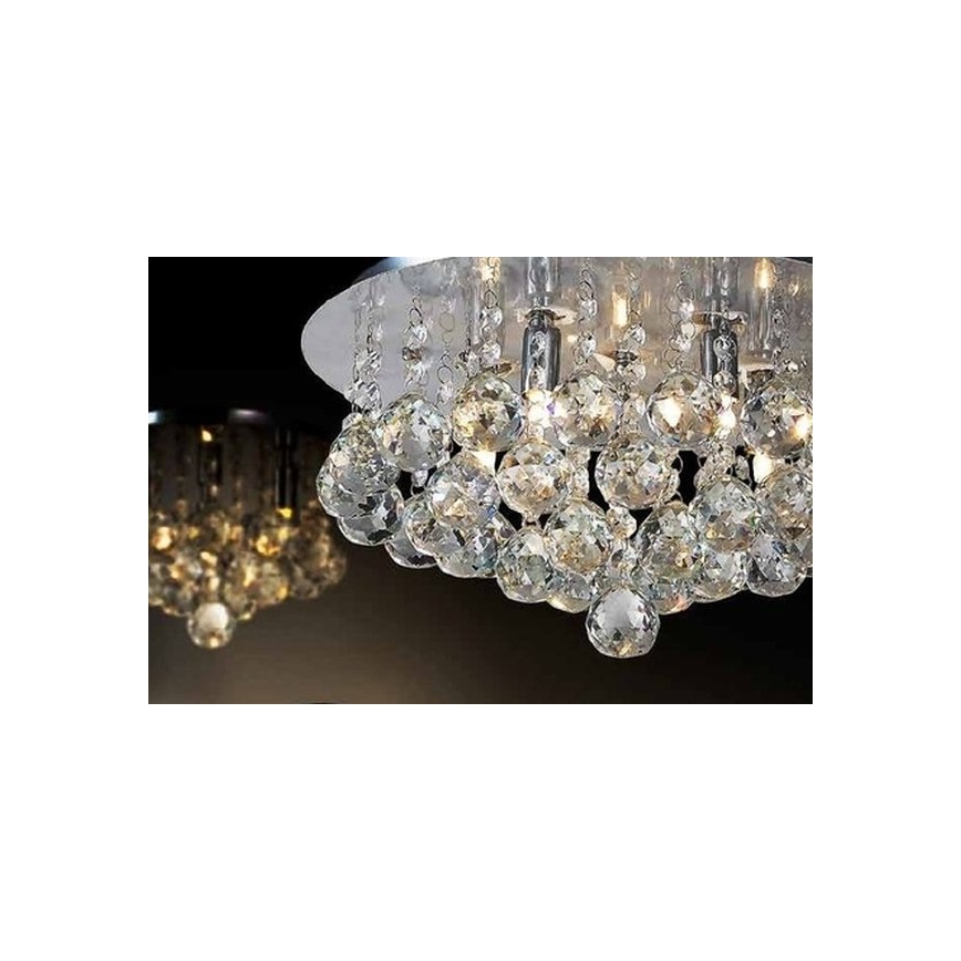 Azzardo AZ1285 - Crystal ceiling light BOLLA 3xG9/40W/230V