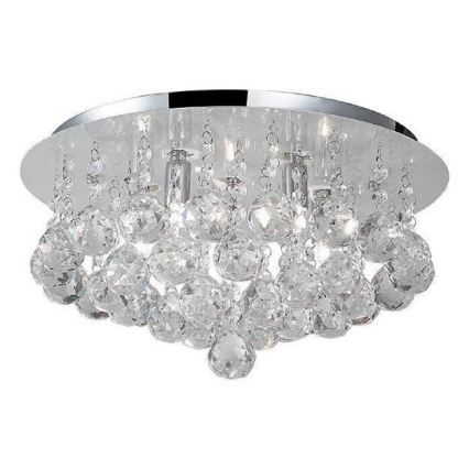 Azzardo AZ1286 - Crystal ceiling light BOLLA 5xG9/40W/230V