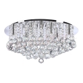 Azzardo AZ1288 - Crystal ceiling light BOLLA 10xG9/40W/230V