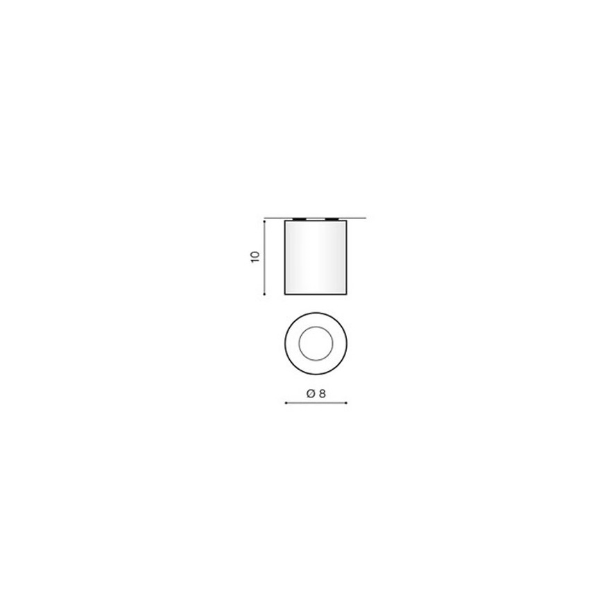 Azzardo AZ1360 - Outdoor ceiling light ARO 1xGU10/50W/230V IP54