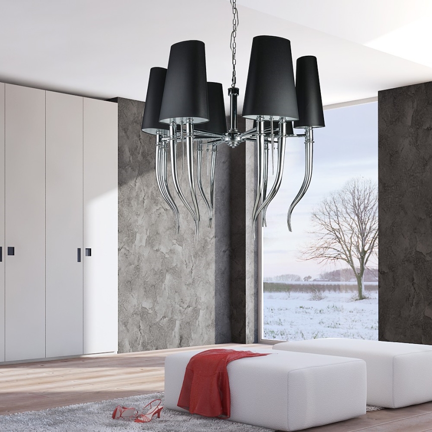 Azzardo AZ1389 – Chandelier DIABLO 12×E14/11W/230V White
