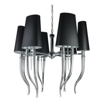Azzardo AZ1390 - Chandelier on a chain DIABLO 12xE14/11W/230V black