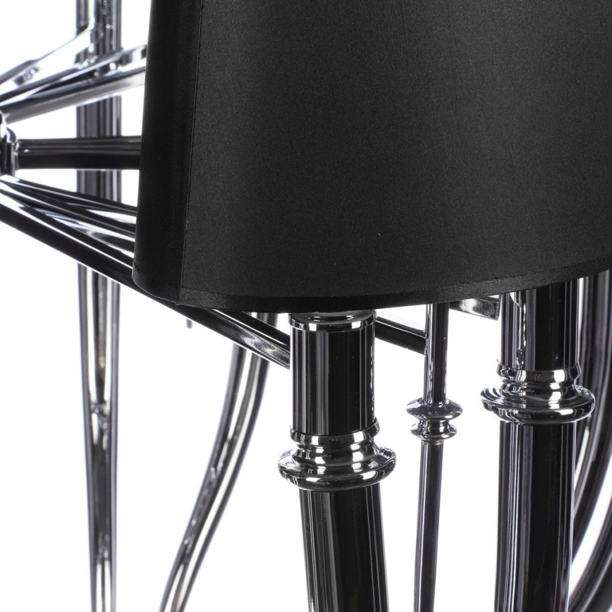 Azzardo AZ1390 - Chandelier on a chain DIABLO 12xE14/11W/230V black