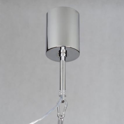 Azzardo AZ1417 - Chandelier on a chain DIABLO 12xE14/11W/230V black