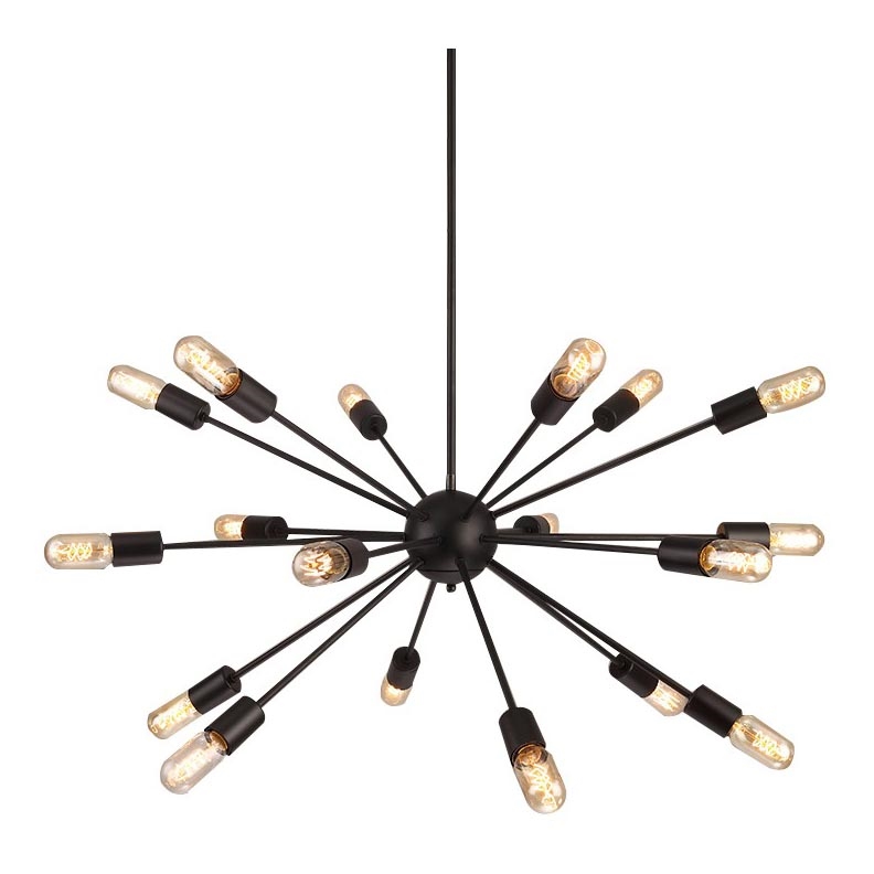Azzardo AZ1657 - Pendant chandelier ORBIT 18xE27/60W/230V