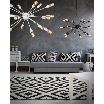 Azzardo AZ1657 - Pendant chandelier ORBIT 18xE27/60W/230V