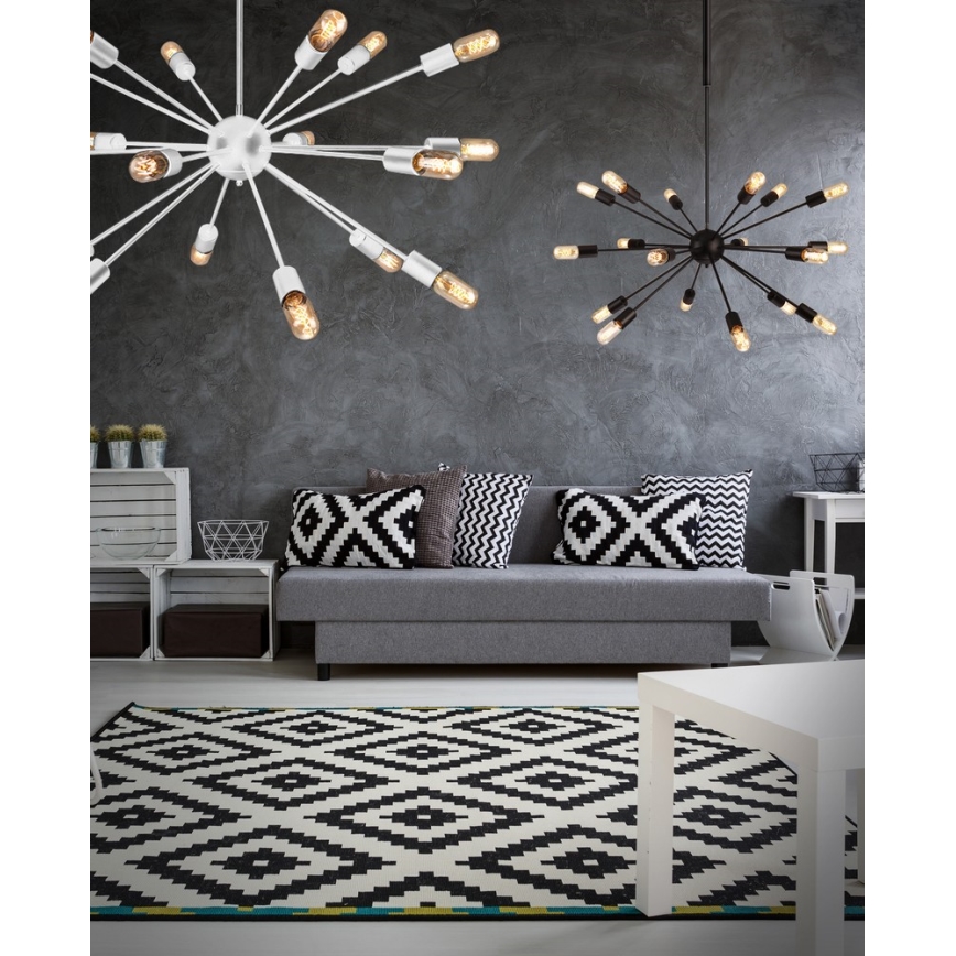 Azzardo AZ1657 - Pendant chandelier ORBIT 18xE27/60W/230V