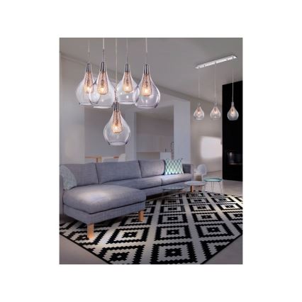 Azzardo AZ1689 - Chandelier on a string ELEKTRA 3xG9/40W/230V