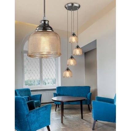 Azzardo AZ2109 - Chandelier on a string MORA 1xE27/60W/230V