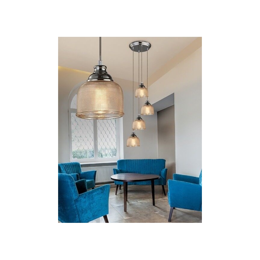 Azzardo AZ2109 - Chandelier on a string MORA 1xE27/60W/230V