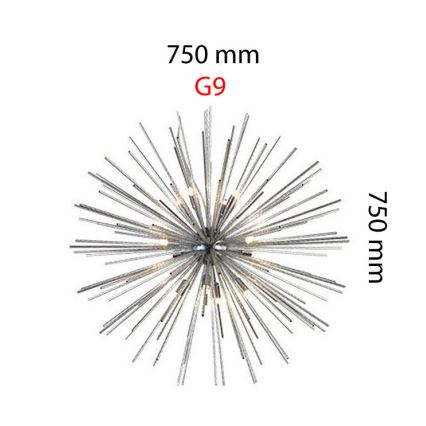 Azzardo AZ2119 - Design lampshade for chandelier G9 d. 750mm