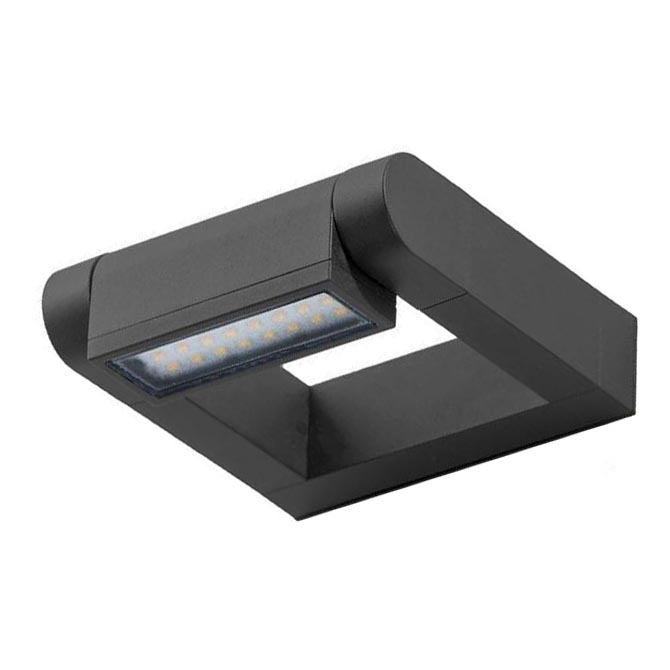 Azzardo AZ2132 - LED Outdoor wall light FRAME LED/8W/230V IP54