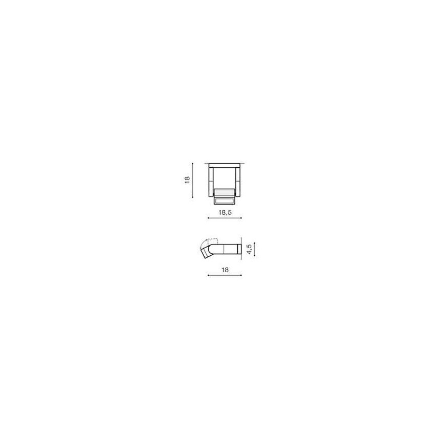 Azzardo AZ2132 - LED Outdoor wall light FRAME LED/8W/230V IP54